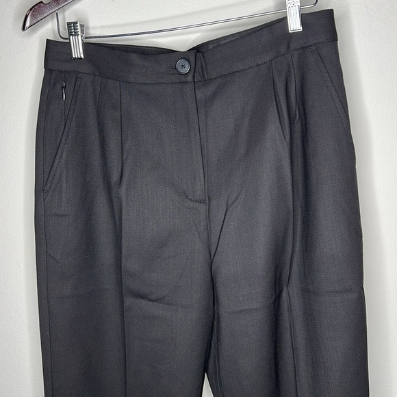 Away Travel The Laid Back Wool Blend Stretch Trouser in Black NWT! - Picture 5 of 14